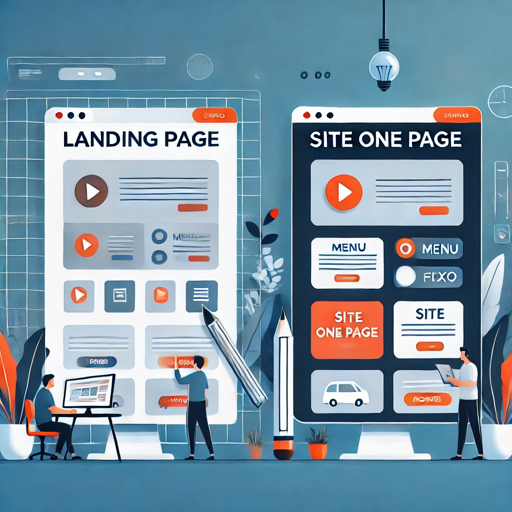 landing page